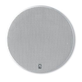 Poly-Planar 8" Platinum Round Marine Speaker - (Pair) White