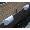 Dock Edge Dolphin Dockside Bumper 7" x 16" Straight - White