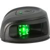Attwood LightArmor Deck Mount Navigation Light - Black Composite - Starboard (green) - 2NM