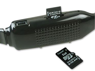Rechargeable Video Glasses Camera Spy Sports Handy DVR w/ High Definition Optics