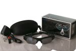 Wearable Portable Sports Audio Video Recorder Durable High Definition Optics Sunglasses Camera w/ Rechargeable 5-Hour Recording Battery + 32GB MicroSD