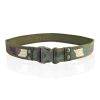 Airsoft Military Tactical Belt Unisex Durable Canvas Hunting Outdoor Utility Adjustable Waistband