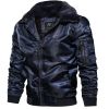 New Autumn Winter Jacket Men MA1 Tactical Pilot Bomber Warm Fur Collar US Size Army Coats