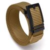 Hefujufang Nylon Ratchet Belt Golf Belt Cobra Buckle for Men/Women Web Belt with Automatic Slide Buckle,Valentines day giftâ€¦