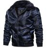 New Autumn Winter Jacket Men MA1 Tactical Pilot Bomber Warm Fur Collar US Size Army Coats