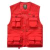 Men's Vest Tactical Military Outdoor Multi-Pockets Jacket Zipper Sleeveless Travels Male Photography Fishing Men