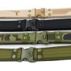 Airsoft Military Tactical Belt Unisex Durable Canvas Hunting Outdoor Utility Adjustable Waistband