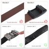 Hefujufang Nylon Ratchet Belt Golf Belt Cobra Buckle for Men/Women Web Belt with Automatic Slide Buckle,Valentines day giftâ€¦
