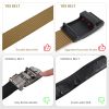 Hefujufang Nylon Ratchet Belt Golf Belt Cobra Buckle for Men/Women Web Belt with Automatic Slide Buckle,Valentines day giftâ€¦