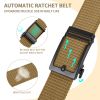 Hefujufang Nylon Ratchet Belt Golf Belt Cobra Buckle for Men/Women Web Belt with Automatic Slide Buckle,Valentines day giftâ€¦