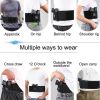 Black Belly Band Holster for Concealed Carry for Men and Women