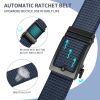 Hefujufang Nylon Ratchet Belt Golf Belt Cobra Buckle for Men/Women Web Belt with Automatic Slide Buckle,Valentines day giftâ€¦