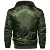 New Autumn Winter Jacket Men MA1 Tactical Pilot Bomber Warm Fur Collar US Size Army Coats